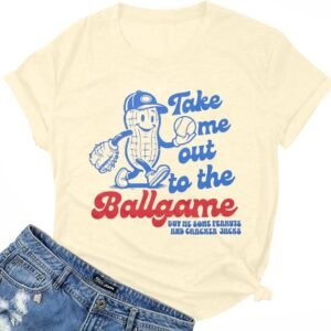 ALLTB Baseball Shirts Women Funny Baseball Mom Shirt Ballgame Graphic Tshirt Game Day Fan Tee Casual Short Sleeve Top