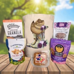 Boots & Blooms Snack Tote - FREE US MAINLAND SHIPPING!