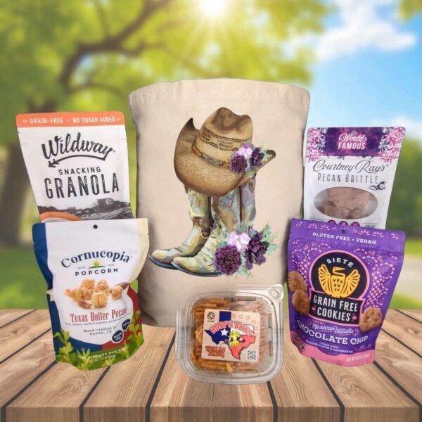 Boots & Blooms Snack Tote - FREE US MAINLAND SHIPPING!