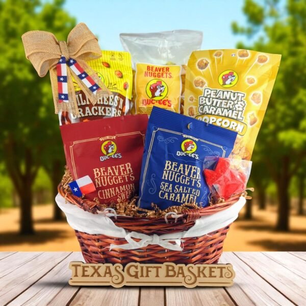 Buc-ee's Nuggets & Nibbles Basket - FREE US MAINLAND SHIPPING!
