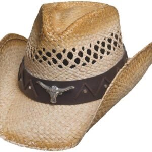 Bullhide Hats 2847 Run A Muck Collection Texas Ranch L-XL Natural Cowboy Hat