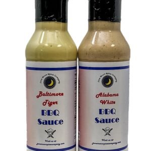 Bundle | Premium | BBQ Variety Sauce 2 Pack | Alabama White BBQ Sauce | Baltimore Tiger BBQ Sauce