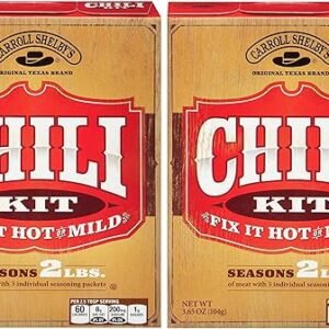 Carroll Shelby Chili Texas Kit 3.65 OZ (Pack of 2)
