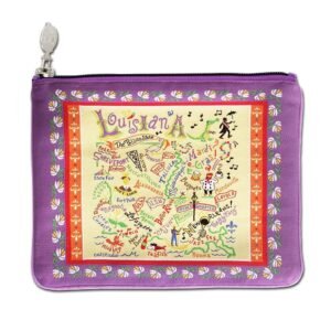 catstudio Louisiana Zipper Pouch Purse | Holds Your Phone, Coins, Makeup, Dog Treats, & Tech Tools
