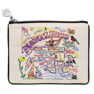 catstudio Maryland Zipper Pouch Purse | Holds Your Phone, Coins, Makeup, Dog Treats, & Tech Tools