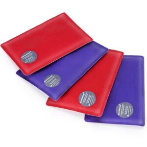 Cerbonny Ice Packs for Lunch Boxes,Soft Ice Packs for Beach Bags,Freezer Packs for Coolers,Reusable Ice Packs for Lunch Boxes and Coolers-Pack of 4