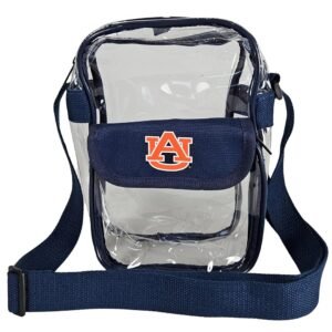 Crossbody Clear Bag 10 Inch Pouch for Valuables - Games, Graduations, Concerts – NCAA Stadium Approved
