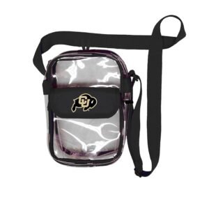 Crossbody Clear Bag 10 Inch Pouch for Valuables - Games, Graduations, Concerts – NCAA Stadium Approved
