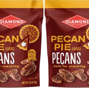 Diamond of California Pecan Pie Snack Pecans, 3.5 oz, 2 Pack