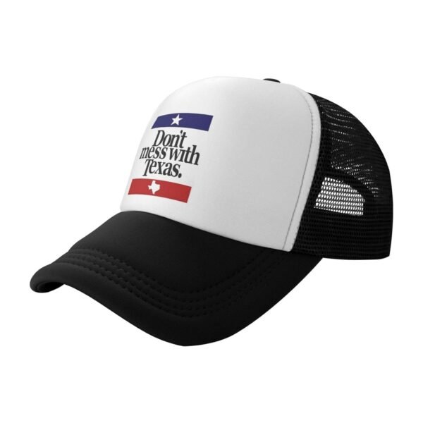 Dont Mess with Texas Trucker hat Mesh Baseball Cap Women Sun Hat Cowboy hat Men Hat Dad Hat Black