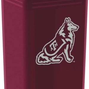 FUNTOPS Reusable Snack in the Box Container | Officially Licensed NCAA Snack Container | BPA Free | Dishwasher Safe | 12 oz Container 2x Compartment