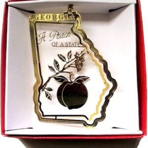 Georgia A Peach of a State Ornament Souvenir Gift