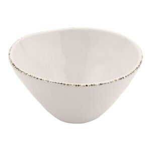 G.E.T. Enterprises Urban Mill 22 oz. Organic Shape Bowl, 6.25" Round., 2.75'' Melamine Plastic, Urban Mill Collection B-22-UM-EC (Pack of 4)
