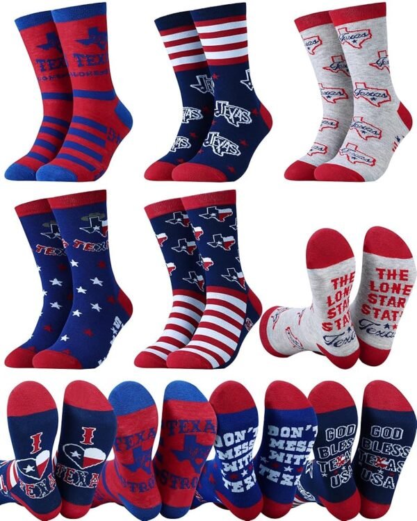 Geyoga 5 Pcs City Travel Souvenirs Socks Novelty Souvenirs Gifts Socks Funny Travel Lover Gift for Men Women