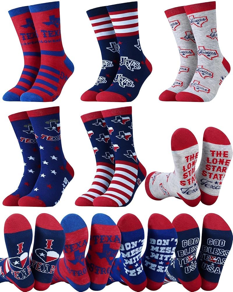 Geyoga 5 Pcs City Travel Souvenirs Socks Novelty Souvenirs Gifts Socks Funny Travel Lover Gift for Men Women