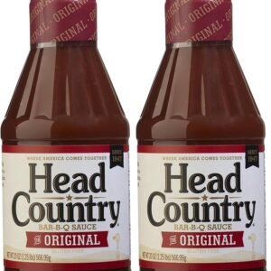 Head Country Bar-B-Q Sauce, Original Flavor, 20 oz (Pack of 2)
