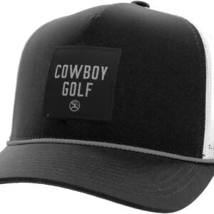 HOOEY Cowboy Golf Adjustable Snapback Hat with Square Patch