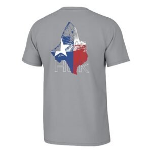 HUK Men's Kc Scott Short Sleeve Tee, Performance Fishing T-Shirt