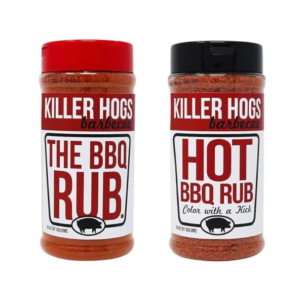 Killer Hogs The BBQ Rub + HOT BBQ Rub Bundle | The Ultimate BBQ Rub Package