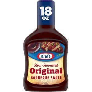 Kraft Original Slow-Simmered BBQ Barbecue Sauce (18 oz Bottle)