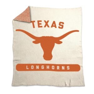 Logo Brands NCAA Luxe Dreams Blanket -Ultra-Soft & Cozy Plush Prime Fleece – 60” x 70” – Team Color Logo – Durable & Warm for Tailgating, Couch, or Game Day