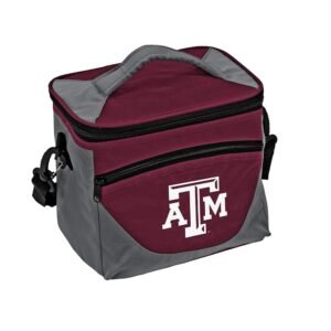 Logo Brands Officially Licensed NCAA Collegiate 9-Can Cooler Tote with Front Dry Storage Pocket and Shoulder Strap