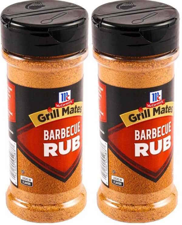 McCormick, Grill Mates Barbecue Rub, 6 Oz (Pack of 2)
