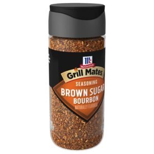 McCormick Grill Mates Brown Sugar Bourbon Seasoning, 3 oz (Pack of 6)