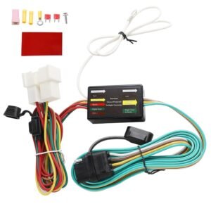 MECMO 4-Pin Trailer Wiring Harness for 2016-2022 Honda Pilot & 2019-2025 Honda Passport, 56291 T-Connector Vehicle Side Towing Hitch Harness for Trailer Light Connect, Factory...