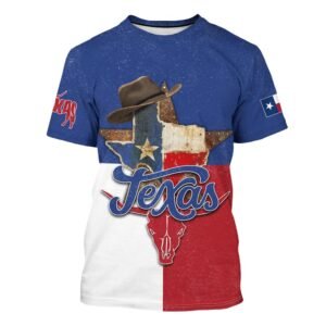 Men's American State T-Shirts 3D Printed Novelty Graphic Short Sleeve Shirts Casual Crew Neck Tees Unisex Fashion Tops