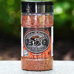MONTANA OUTLAW Black Pepper, Salt and Paprika Beef Rub 7 oz.