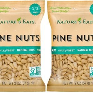 Nature's Eats Pine Nuts, 2 Ounce (Pack of 2)