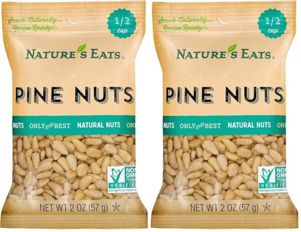 Nature's Eats Pine Nuts, 2 Ounce (Pack of 2)