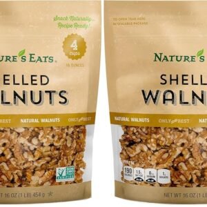 Nature's Eats Walnuts, 16 Ounce (Pack of 2)