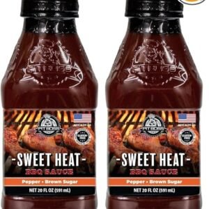 Pit Boss Sweet Heat BBQ Sauce, 20 Fl Oz (Pack of 2)
