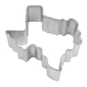 R&M Mini Texas Cookie Cutter in Durable, Economical, Tinplated Steel