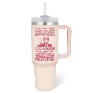 Realtor Gifts for Women, Real Estate Agent Gifts,You’re A Great Realtor40 Oz Tumbler Cup,ClosingGifts forRealtors, Funny Real Estate Agent Supplies, Thank YouGifts for Realtor,...
