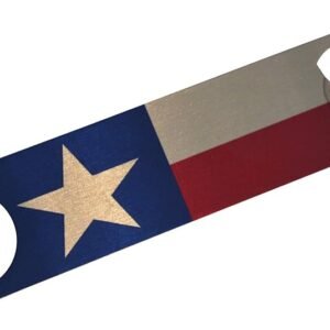 Rogue River Tactical Speed Bottle Opener Heavy Duty Gift For Texan Lone Star State Flag