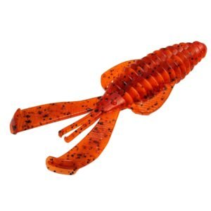 Strike King Rage Bug Fishing Lure, Soft Plastic Grub, Unique Design, Subtle Action