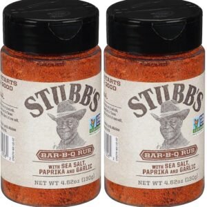 Stubb's, BBQ Rub, 4.62 Oz (Pack of 2)