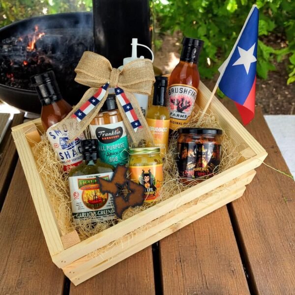 Texas BBQ Legends Gift Crate - FREE US MAINLAND SHIPPING!