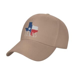 Texas - Distressed Texas map Baseball Cap Women Sun Hat Cowboy hat Men Hat Dad Hat Trucker hat Black