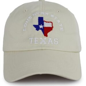 Texas Flag Hats for Men Women,Funny Adjustable Cotton Embroidered Lone Star State Baseball Cap