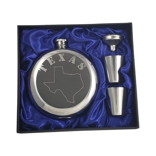 Texas Flask Gift Set - Lone Star State Pride