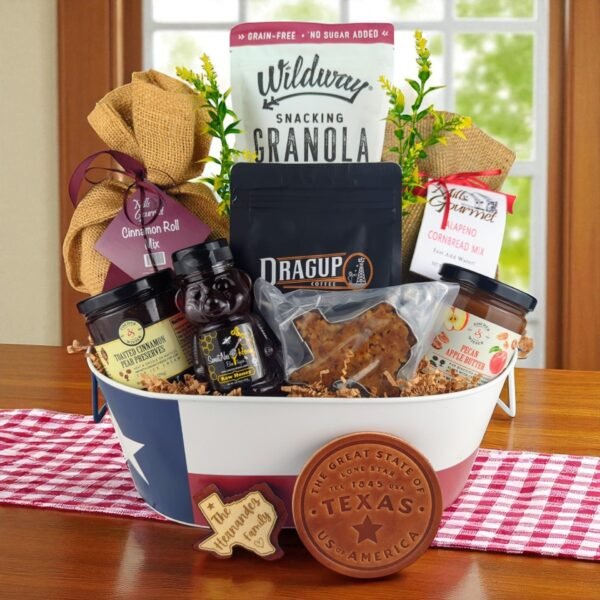 The Texas Sunrise Breakfast Gift Basket - FREE US MAINLAND SHIPPING!