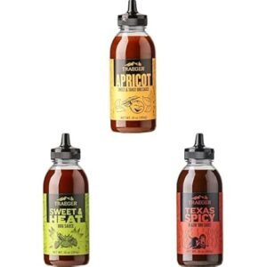 Traeger Grills BBQ Sauce Bundle - Apricot, Sweet & Heat, and Texas Spicy BBQ Sauces