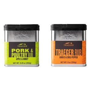 Traeger Grills Pork & Poultry and Beef, Pork, Chicken Rubs (9.25 oz, 9 oz)