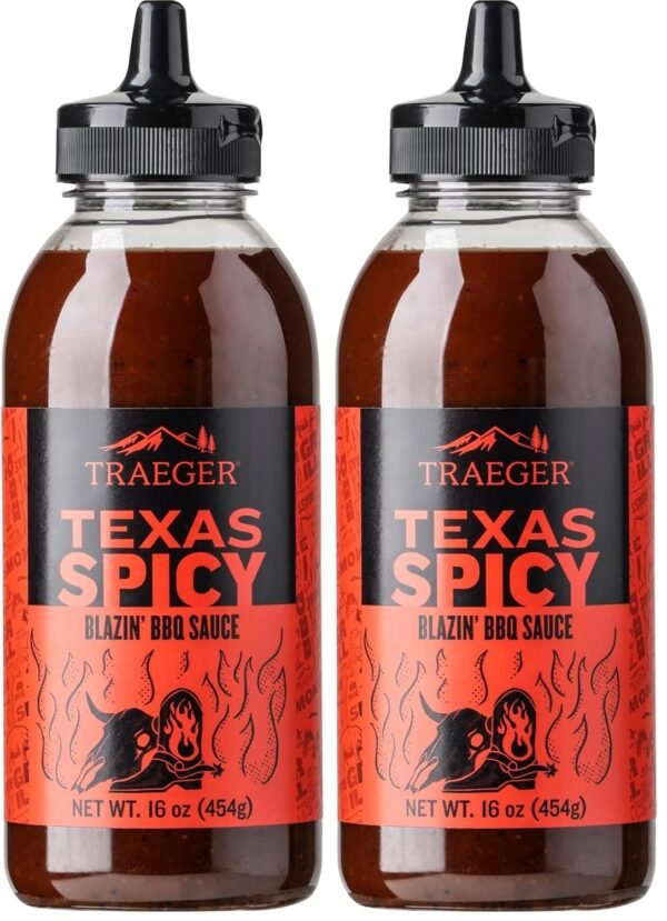 Traeger Grills Texas Spicy BBQ Sauce (Pack of 2)