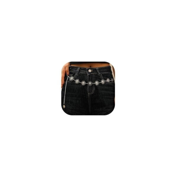 Waist Chain Belly Jewelry Ladies Belts for Jeans Western Chain Belts Women Country Fashion Accessories