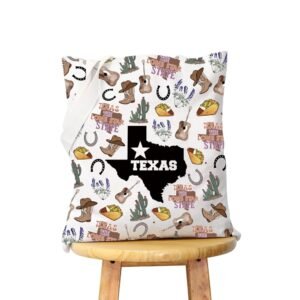 WCGXKO Texas Themed GiftsTexas Country Bachelorette Party Gift Texas is Always a Good Idea Shopping Bag